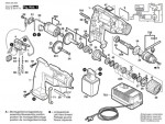 Bosch 0 603 935 603 Sr 9,6 E Cordless Screw Driver 9.6 V / Eu Spare Parts